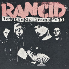 Load image into Gallery viewer, 2009 rancid let the dominoes fall tee
