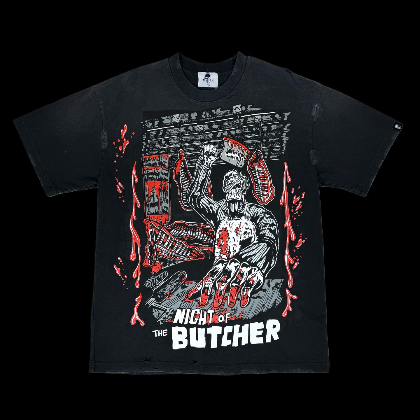 warren lotas night of the butcher tee