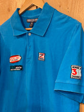 Load image into Gallery viewer, y2k jimmy z rock hard radio pique knit polo
