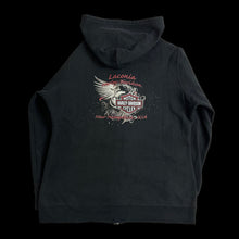 Load image into Gallery viewer, harley davidson tattoo style forever zip up hoodie
