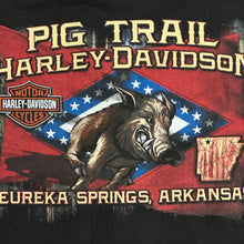 Load image into Gallery viewer, harley davidson tribal flames zip up hoodie pig trail arkansas
