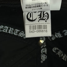 Load image into Gallery viewer, chrome hearts ch logo baseball cap black yellow
