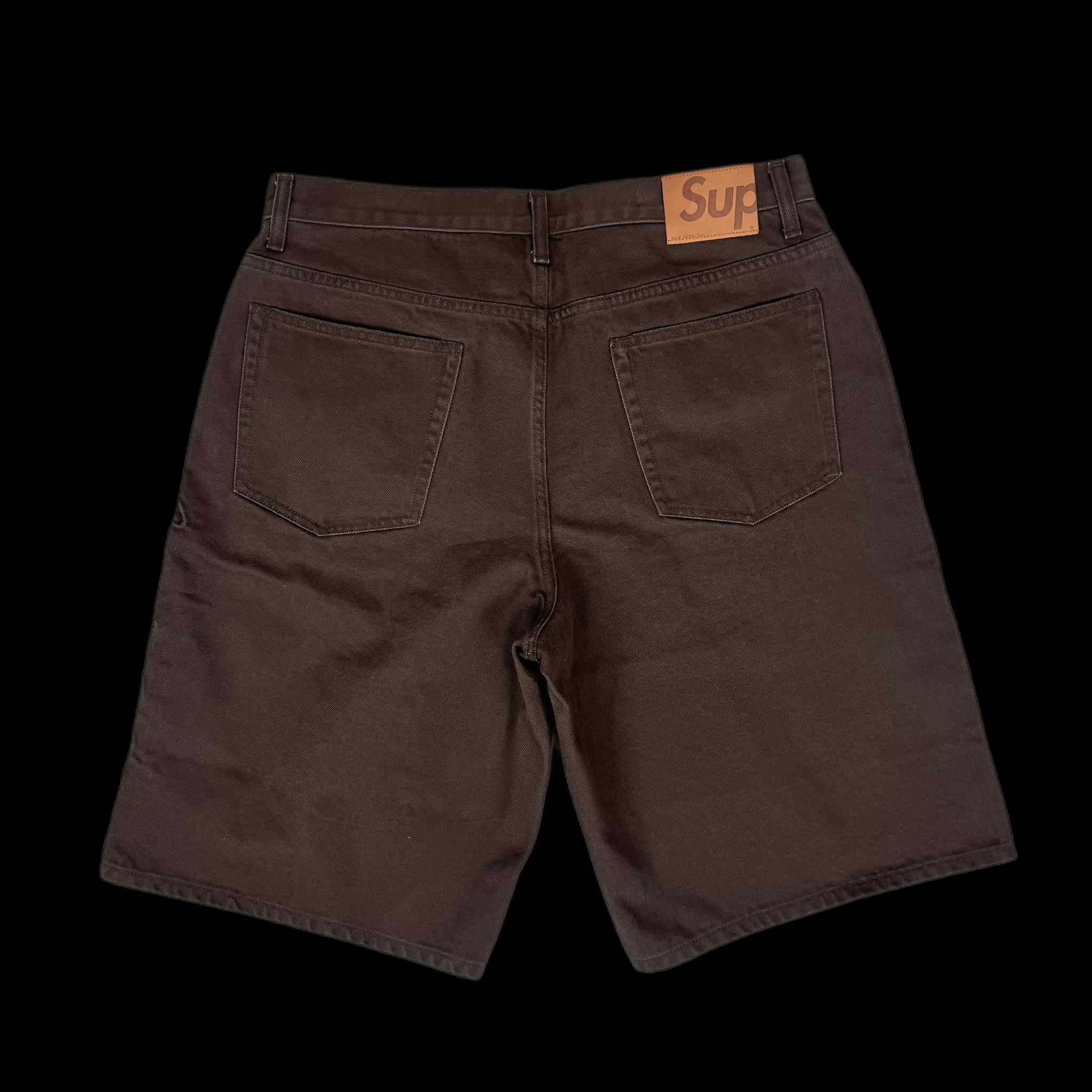 Supreme Script Baggy Denim Short 