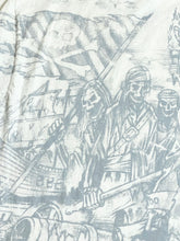 Load image into Gallery viewer, late 2000s disneyland pirates of the caribbean aop tee
