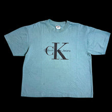 Load image into Gallery viewer, early 90s calvin klein classic logo tee
