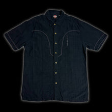Load image into Gallery viewer, vintage harley davidson western silk shirt
