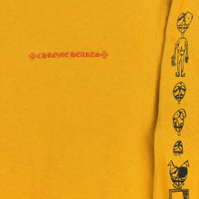 Load image into Gallery viewer, 2018 chrome hearts mattyboy call me sweatshirt mustard
