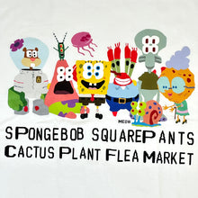 Load image into Gallery viewer, 2024 cpfm // spongebob uniqlo gang tee white
