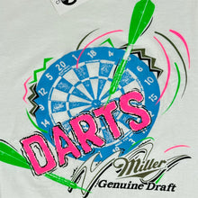 Load image into Gallery viewer, early 90s miller genuine darts tee
