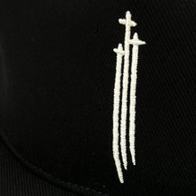 Load image into Gallery viewer, chrome heats rs3 denim baseball cap
