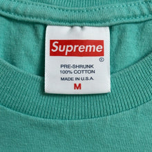 Load image into Gallery viewer, 2023 supreme stencil tee aqua
