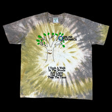 Load image into Gallery viewer, 2021 online ceramics taller than the trees tie dye tee
