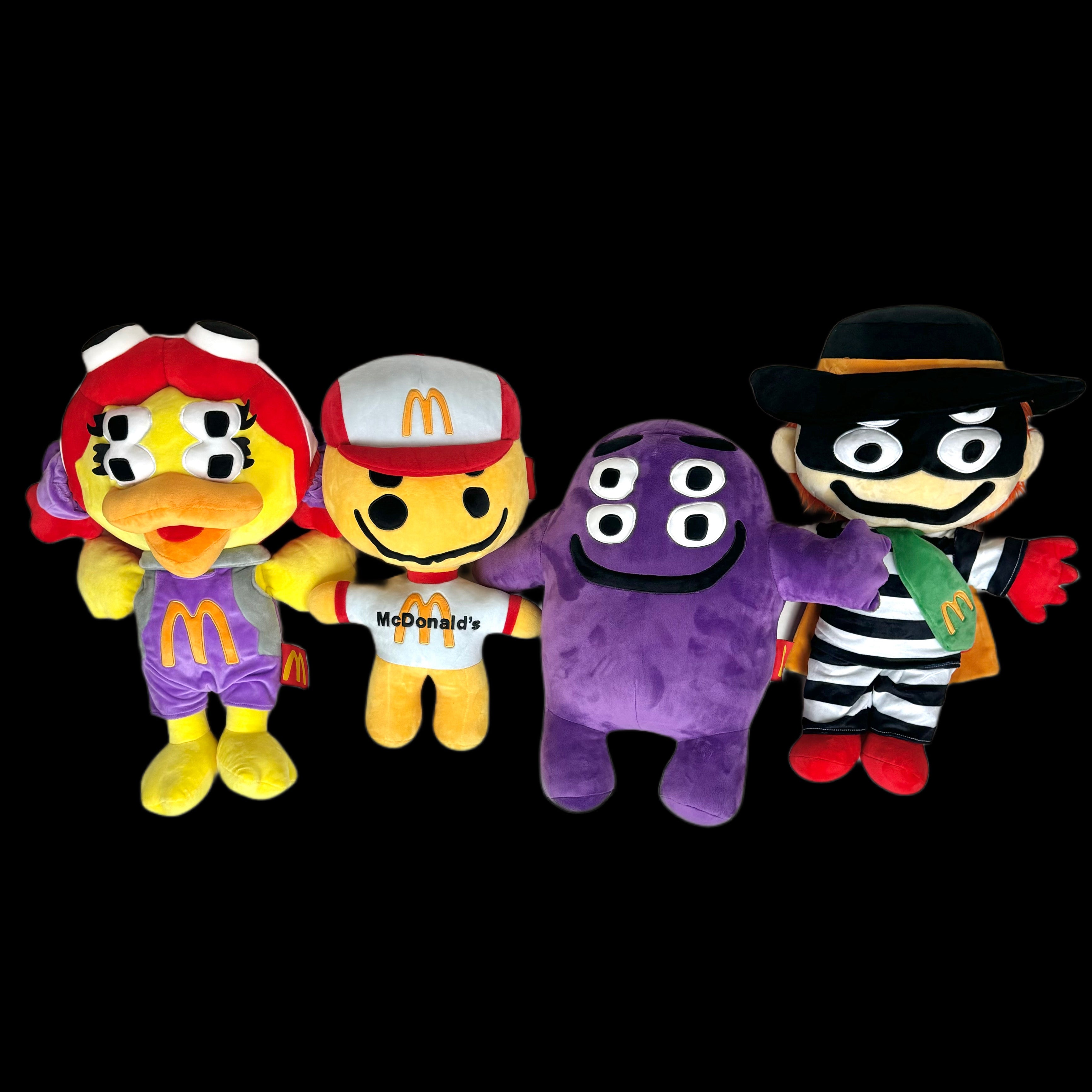 2022 cpfm // mcdonalds plush friends – change clothes