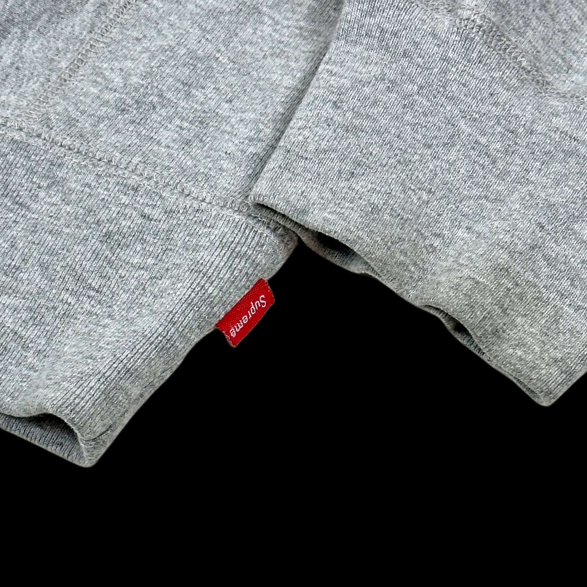トップス Supreme box logo heather grey Supreme Box Logo Crewneck (FW22) Heather Grey Men's - FW22 - US