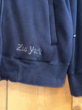 Load image into Gallery viewer, y2k zoo york jolly roger fleece lined zip up hoodie
