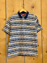 Load image into Gallery viewer, 2019 supreme textured knit polo navy

