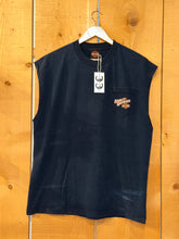 Load image into Gallery viewer, 2012 harley waco texas chopped tee navy

