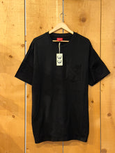 Load image into Gallery viewer, 2021 supreme laser s logo pocket tee black
