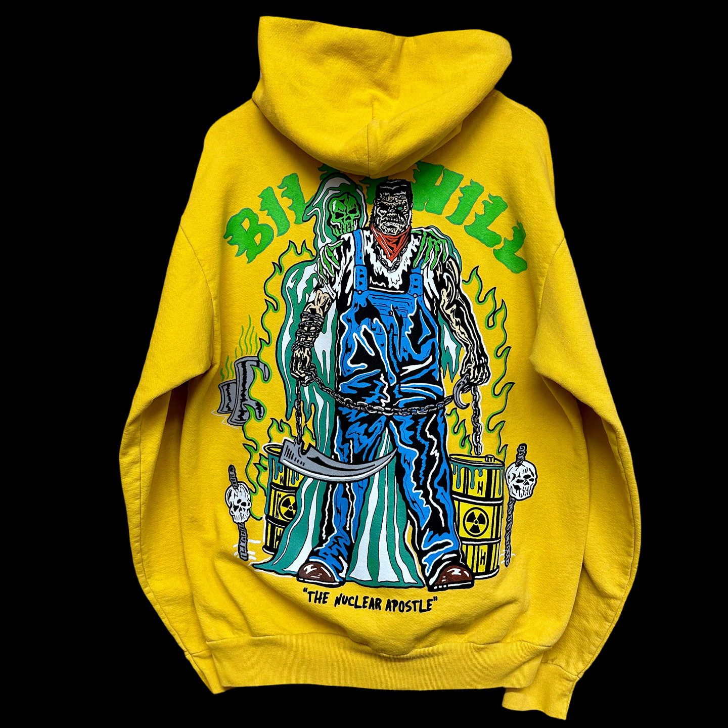 2022 billy hill // warren lotas nuclear apostle hoodie