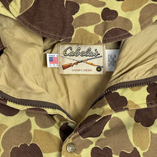 Load image into Gallery viewer, vintage cabelas duck camo goretex parka
