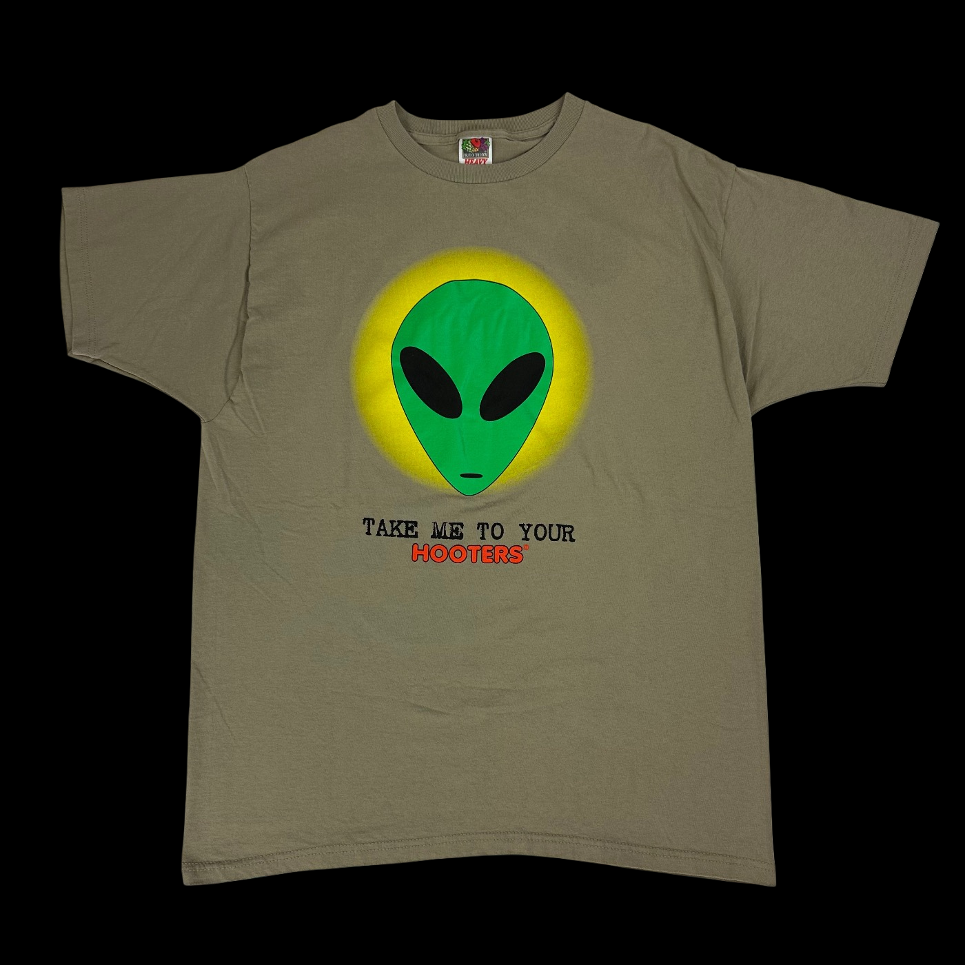 90s hooter take me to your hooters alien tee