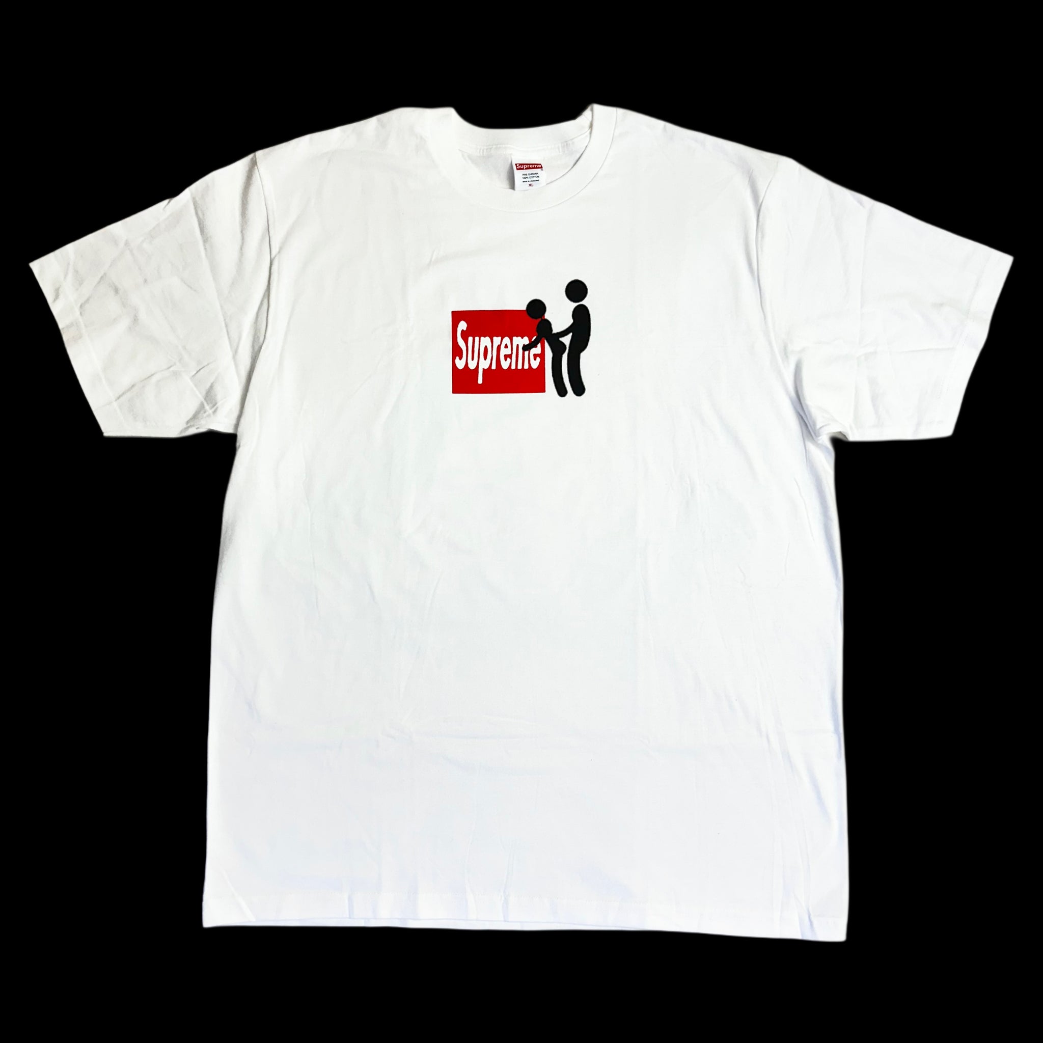 2025 supreme stick tee white – change clothes