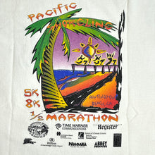 Load image into Gallery viewer, 1999 pacific shoreline huntington beach marathon tee
