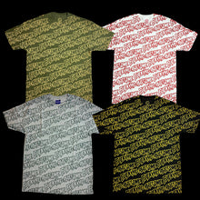 Load image into Gallery viewer, fucking awesome allover print logo tee
