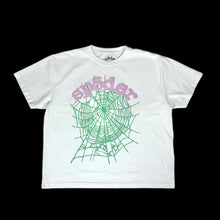 Load image into Gallery viewer, spider worldwide og web tee white
