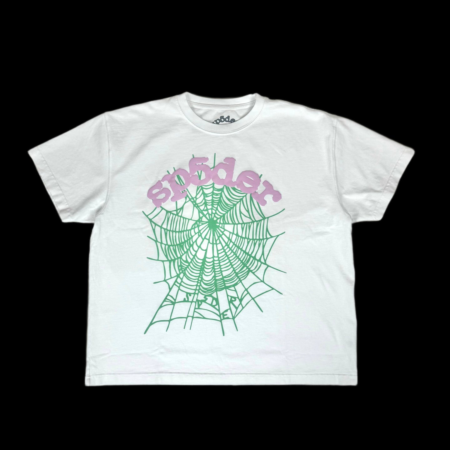 spider worldwide og web tee white