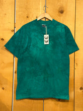Load image into Gallery viewer, 90s oneita green tie dye blank tee
