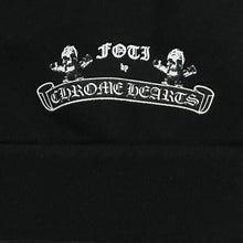 Load image into Gallery viewer, chrome hearts foti harris teeter tic tac toe zip up hoodie
