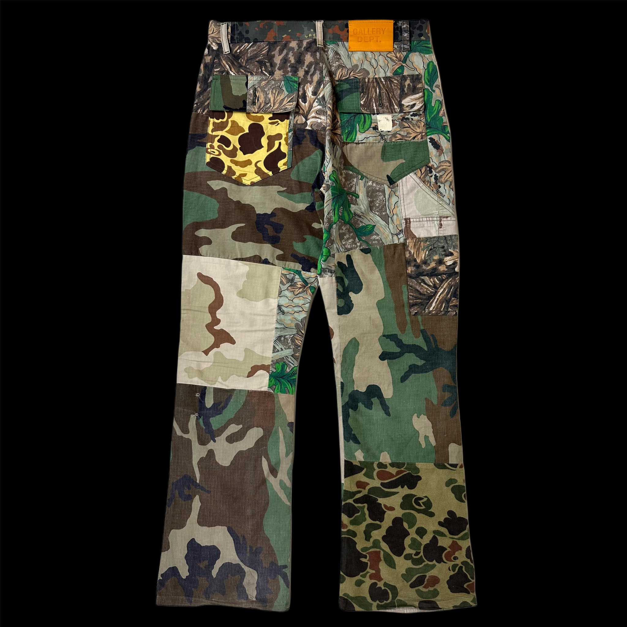 2023 gallery dept fatigued pappy painter camo pants – change clothes