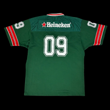Load image into Gallery viewer, vintage heineken football jersey
