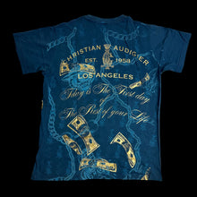 Load image into Gallery viewer, vintage christian audiger full of grace aop foil tee
