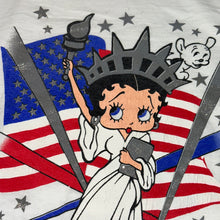 Load image into Gallery viewer, 2000 betty boop liberty las vegas glitter tee
