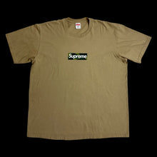 Load image into Gallery viewer, 2023 supreme camo box logo tee khaki
