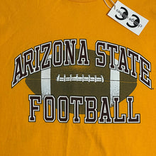 Load image into Gallery viewer, early 2000s arizona state asu football tee gold
