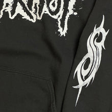 Load image into Gallery viewer, 2022 slipknot tour splatter logo tribal sleeves hoodie
