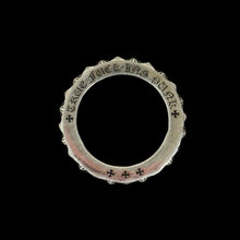 Load image into Gallery viewer, chrome hearts true fucking punk ring 3mm
