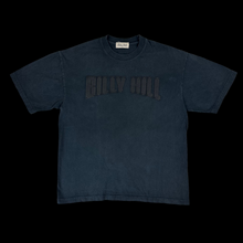 Load image into Gallery viewer, billy hill black puff spellout tee
