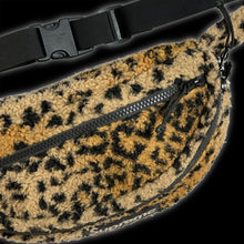 Load image into Gallery viewer, 2017 supreme leopard fleece waist bag
