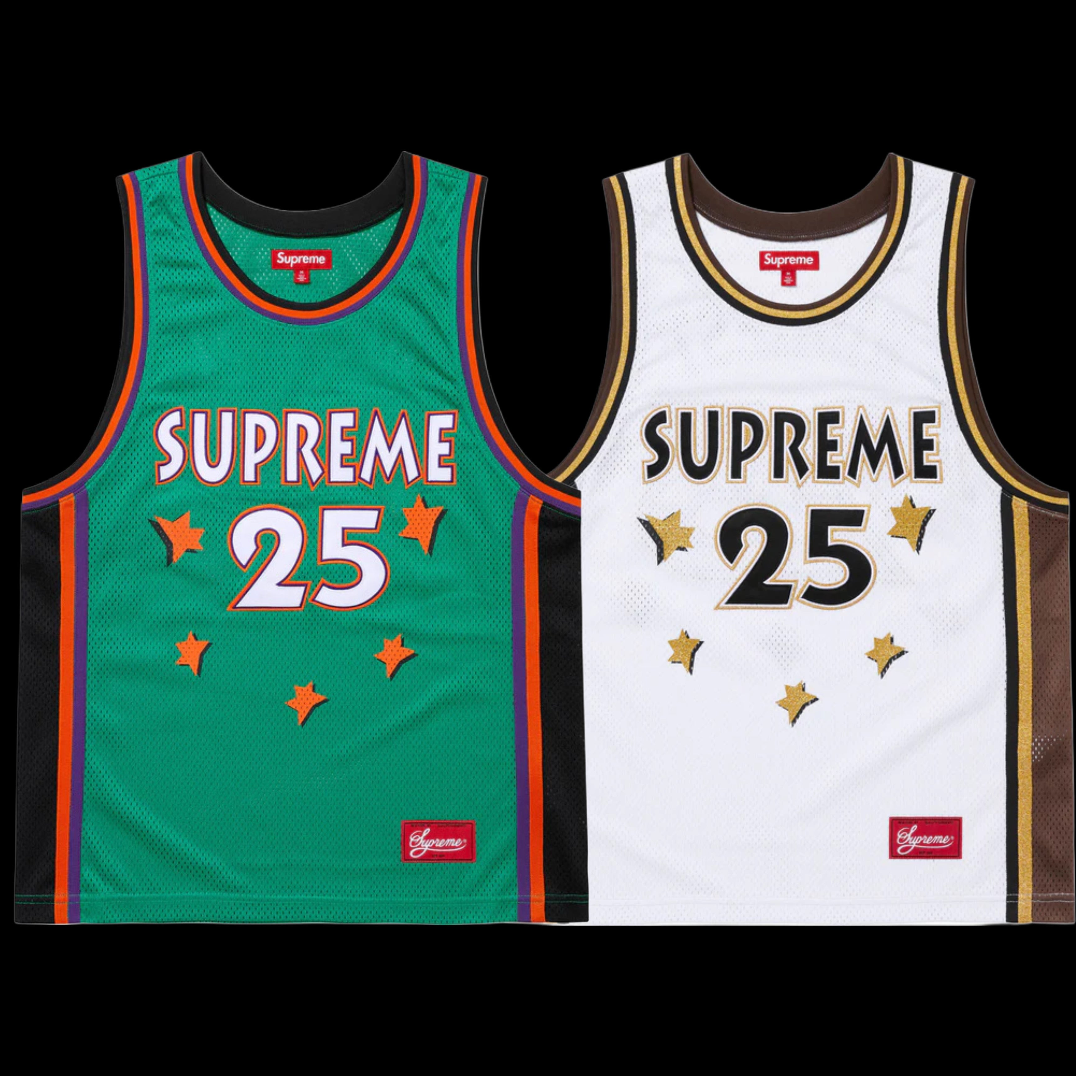 2025 supreme all star basketball jersey – change clothes