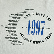 Load image into Gallery viewer, 1997 internet world tour los angeles tee
