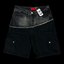Load image into Gallery viewer, 2025 fugazi // dsmny hybrid shorts black

