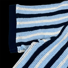 Load image into Gallery viewer, 2022 supreme open knit stripe zip polo
