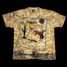 Load image into Gallery viewer, 1994 vintage arizona map aop tee
