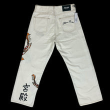 Load image into Gallery viewer, 2021 palace carp denim jeans white
