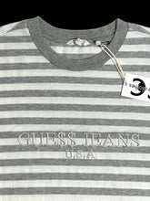 Load image into Gallery viewer, 2010s guess asap rocky striped emb tee
