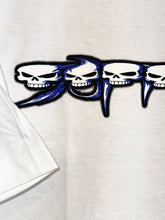 Load image into Gallery viewer, 2026 supreme art dealer skulls spellout tee
